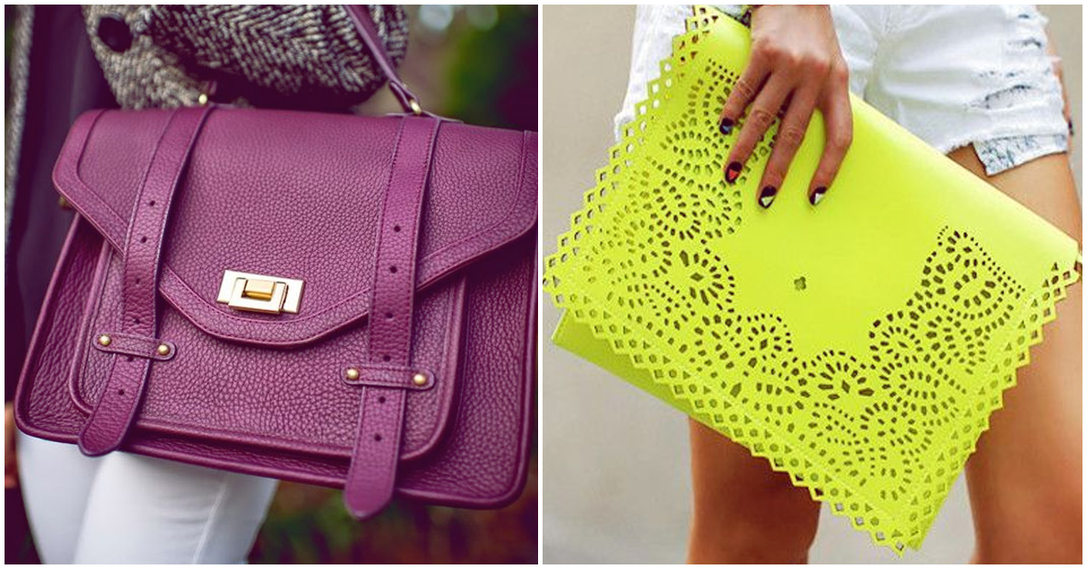 Dime qué color de bolso te gusta más y te diré algo de tu personalidad, ¡hermosos!