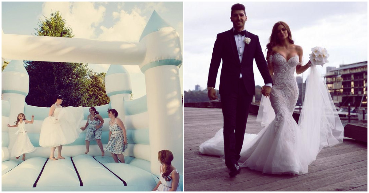 Castillos inflables el día de tu boda, ¡sí que sí!