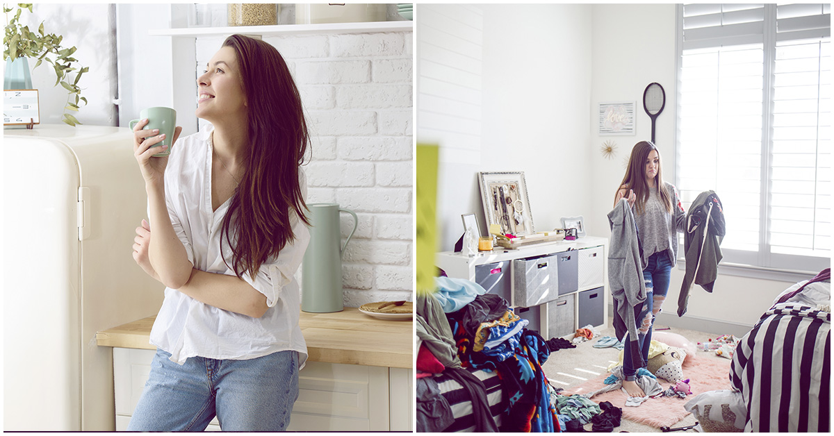 Razones por las que amo ser una mujer desordenada, ¡ups!
