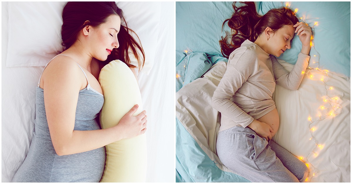 Cómo dormir cómoda durante tu embarazo
