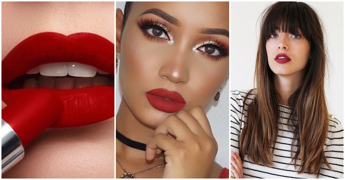 Trucos para que tu labial rojo no se corra, ¡uf!