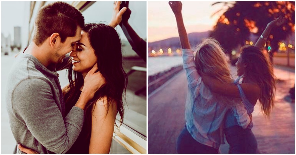 Prometo no alejarme de mis amigas cada vez que un hombre llega a mi vida