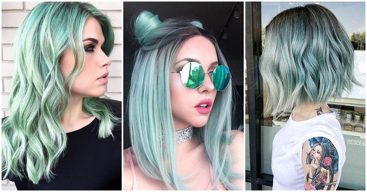 Mint: El tono de cabello ideal para cerrar este año