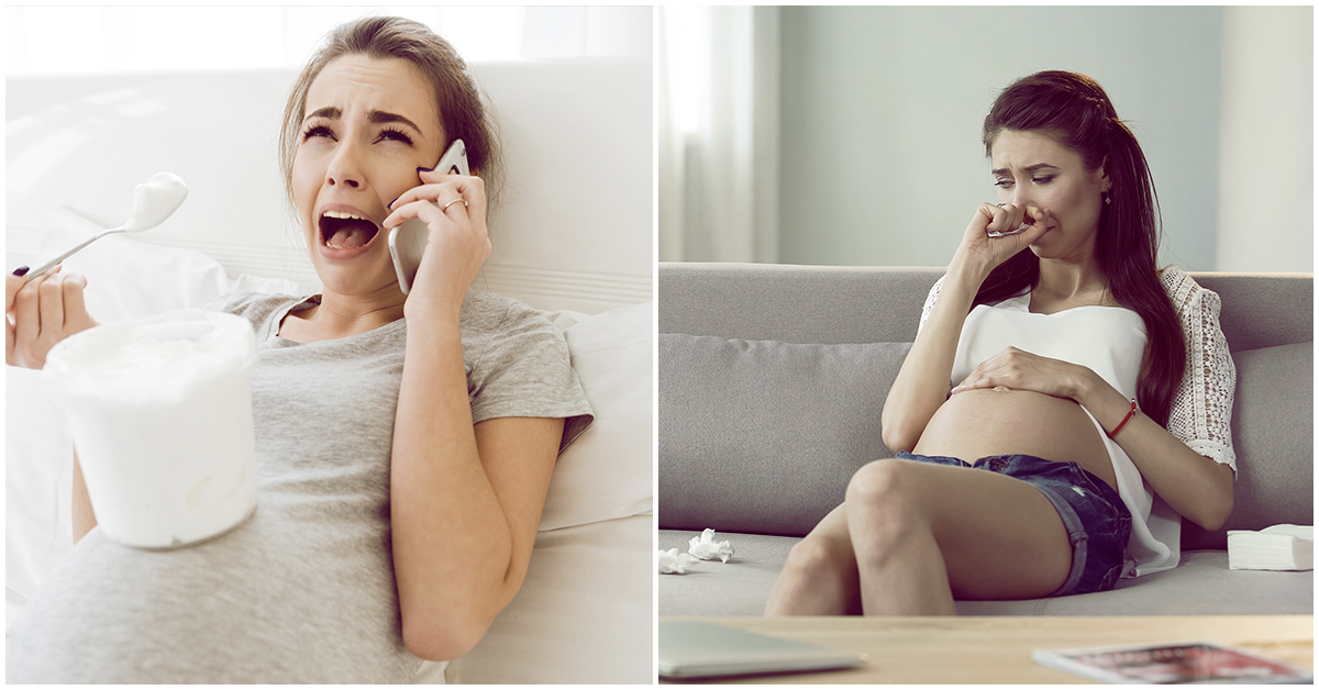 Razones por las que las embarazadas lloran más de lo común ¡Es normal!