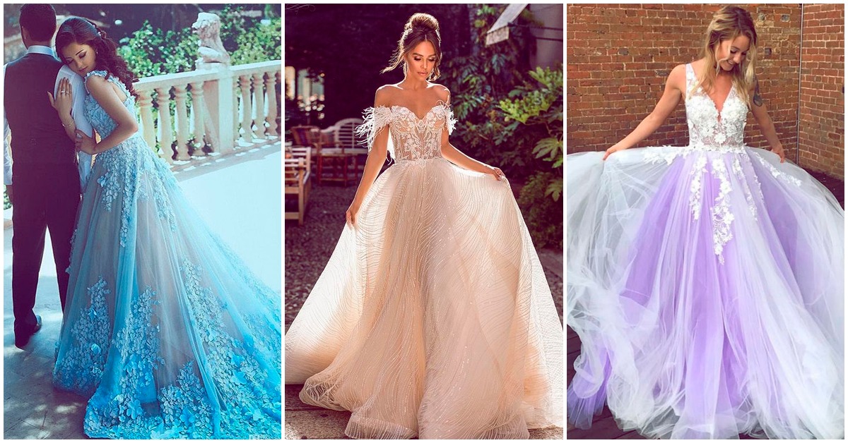 Los mejores vestidos de novia y no, no son blancos