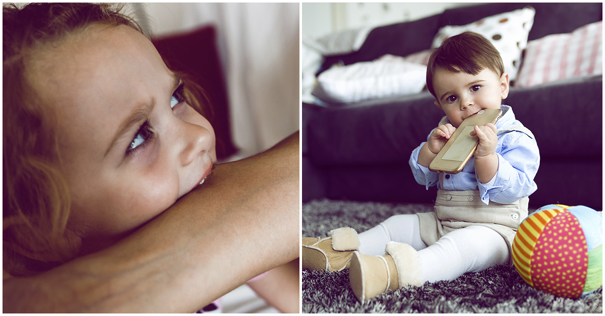 Mi pequeño muerde todo: ¿Qué hacer para que tu chiquito no se convierta en vampiro?