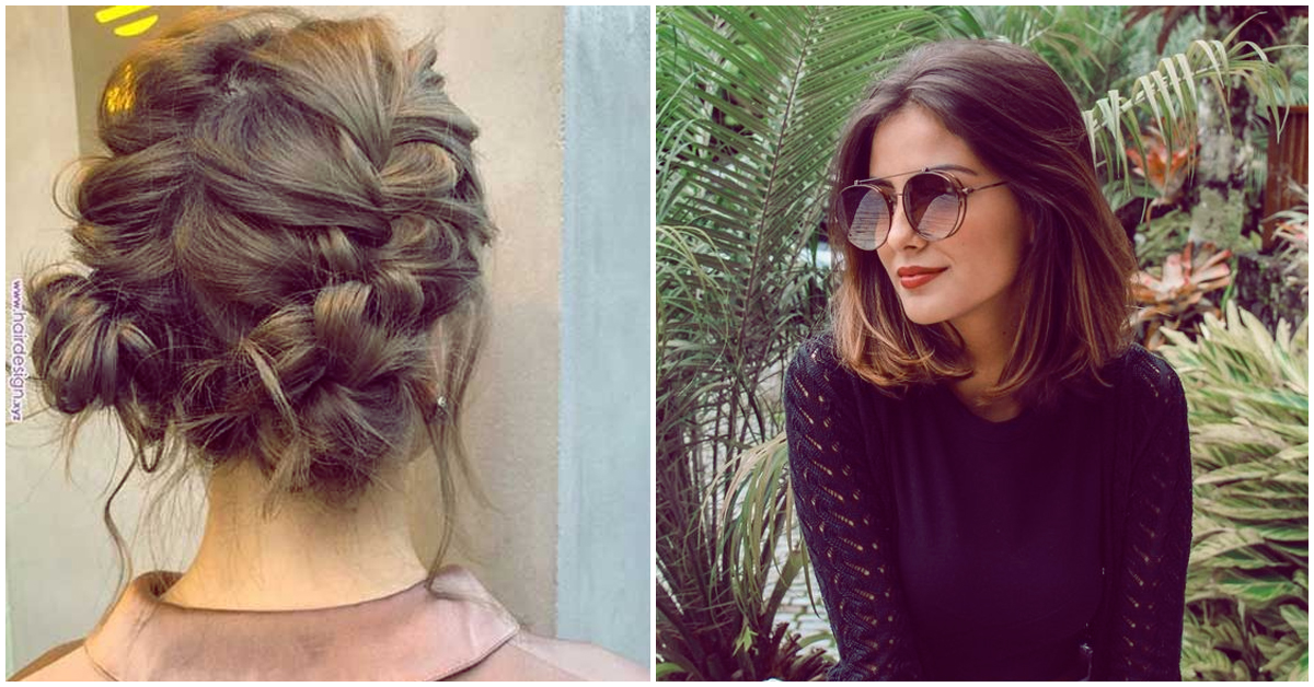 Peinados perfectos para las chicas con melena cortita