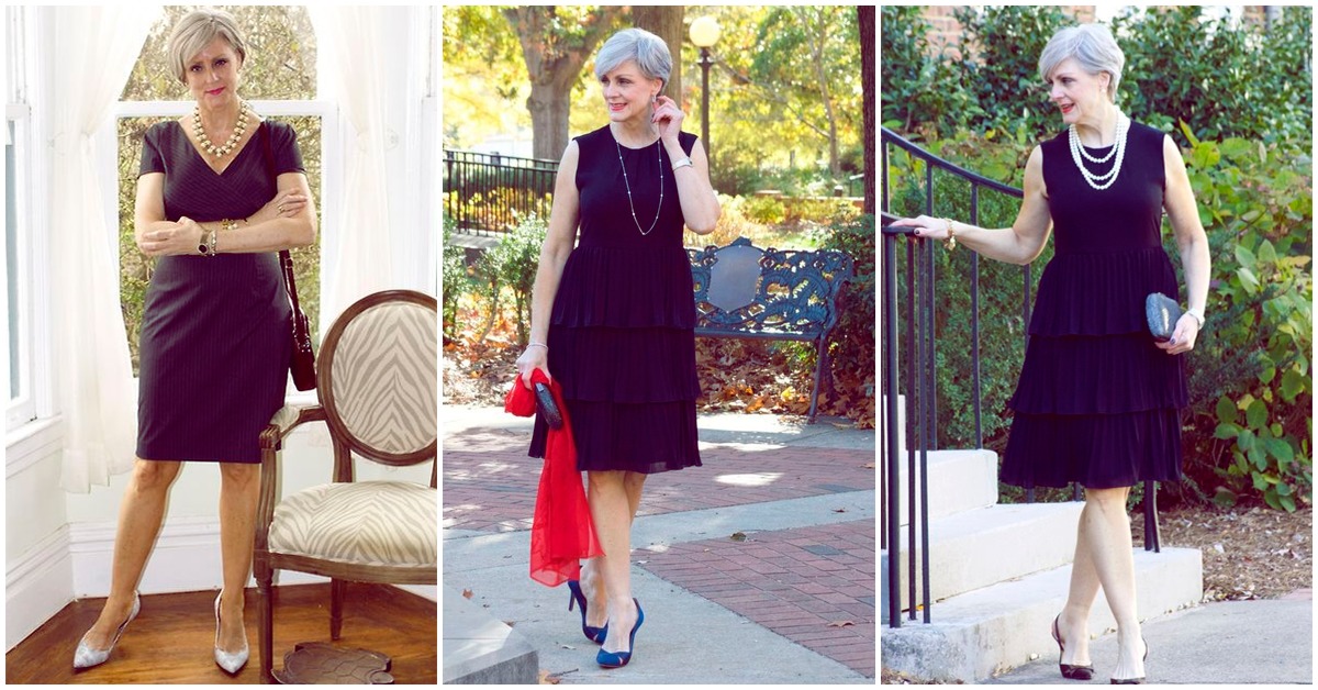 Cómo llevar tu little black dress a tus 40 luciendo guapísima