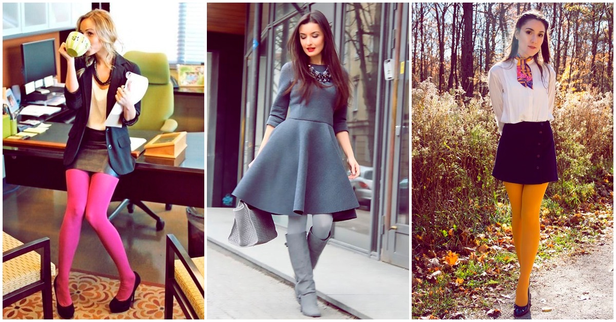 Cómo agregar medias de colores en tus outfits y verte muy elegante