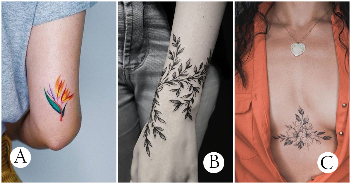 Tatuajes ideales para chicas que aman el nature