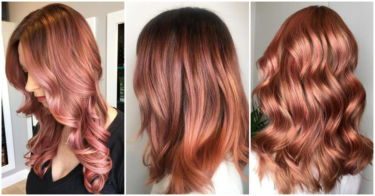 Rubio cobrizo: el color de otoño 2020