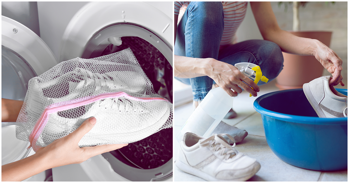 La mejor forma de lavar tus tenis, es ésta