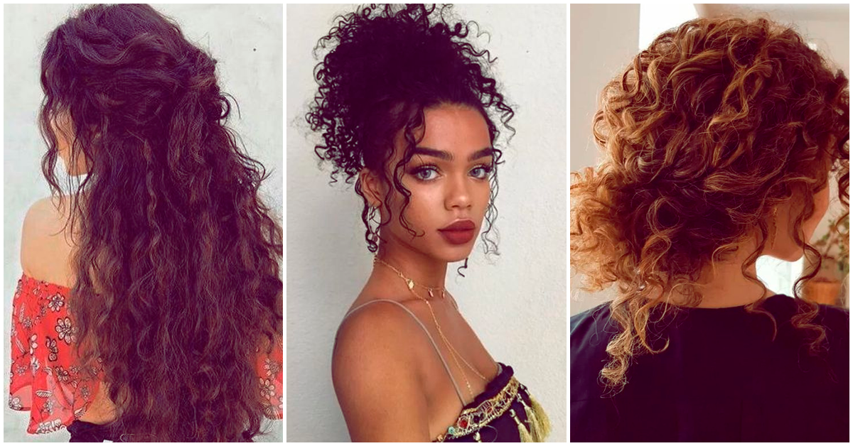 Cómo peinar tu melena rizada de manera divertida