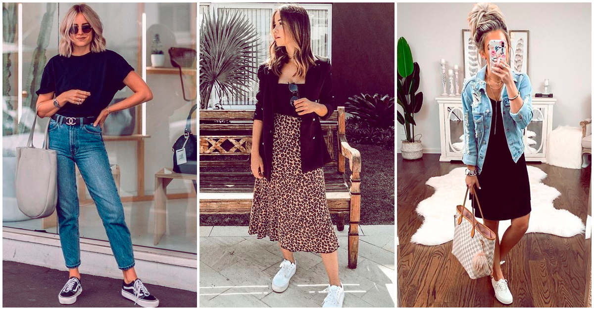 Outfits con tenis que siempre te sacan de apuros