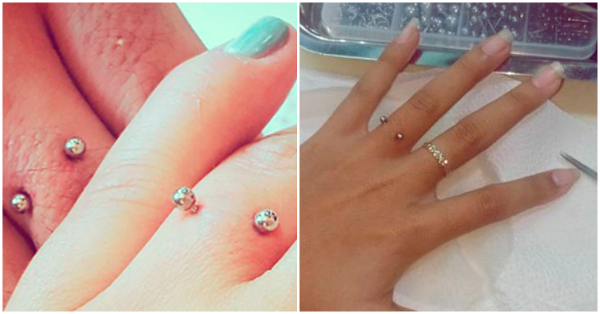 Piercing nupcial, no lo uses el día de tu boda